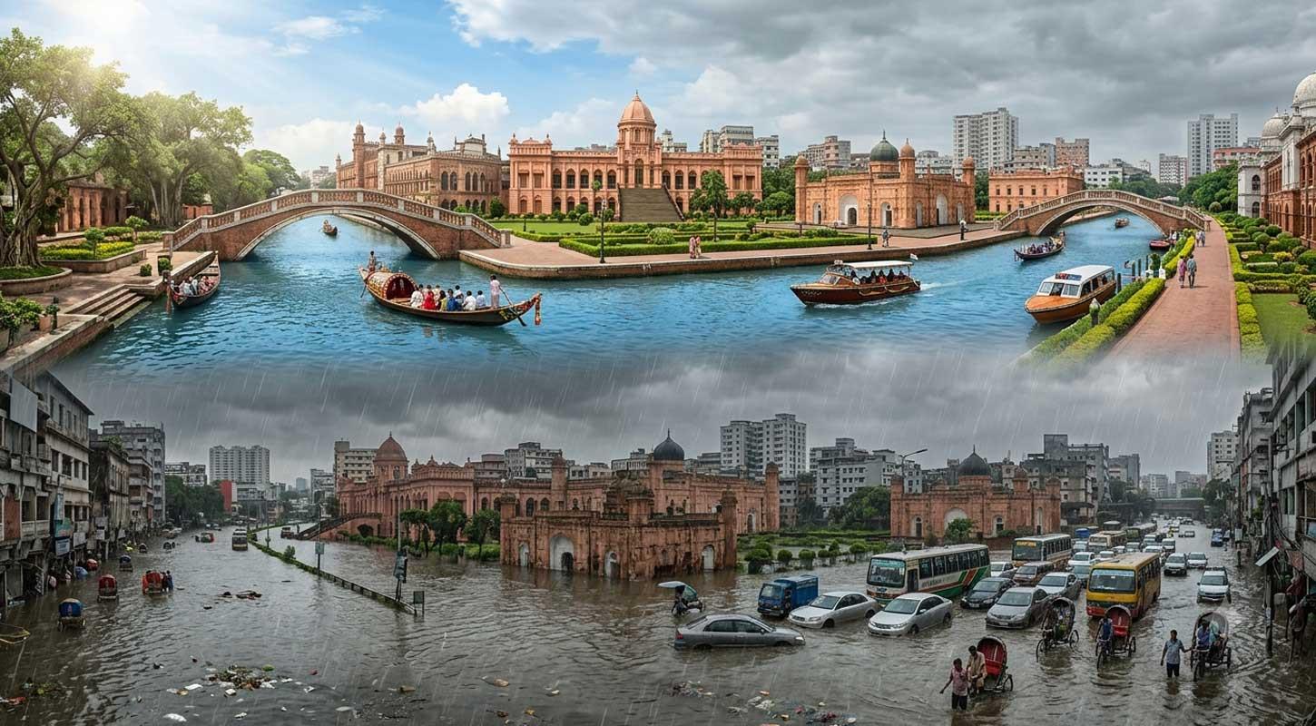 ঢাকা হতে পারতো ভেনিস-আমস্টারডামের মতো ভাসমান স্বর্গ নগরী